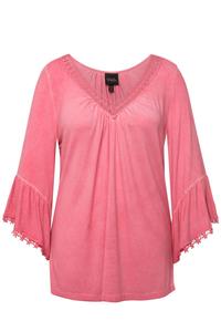 Футболка Ulla Popken, цвет dunkles pink