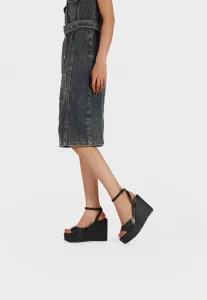 Сандалии на каблуке Queen Helena, Nero