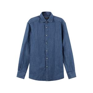 Футболка мужская синяя Ermenegildo Zegna