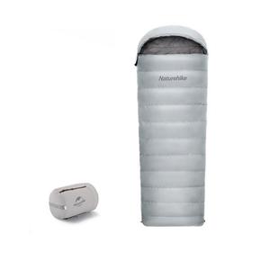 Спальный мешок для улицы NATUREHIKE, светло-серый