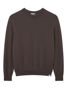 Свитер с круглым вырезом Paul & Shark, коричневый