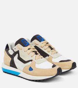 Кожаные кроссовки Rabanne, нейтральный