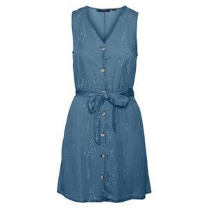 Платье Vero Moda Viviana Sl Sleeveless Short, синий