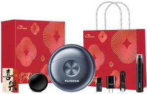 Трендовый набор FS891 поворотные бритвы мини портальная двойное лезвие моющаяся для всего тела мини летающий диск электробритва FLYCO, черный