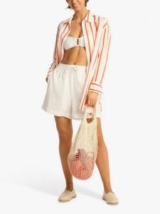 Пляжная рубашка 3 Sea Level, White/Flame