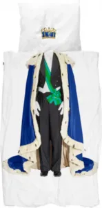 Комплект постельного белья SNURK King 135 x 200 см, включая 1 наволочку 80 x 80 см Snurk