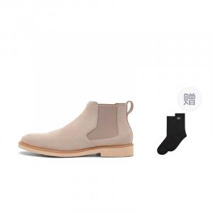 PEDRO Мужские бежевые челси ботинки бежевые с хлопковыми носками, цвет Beige (Includes Cotton Socks)