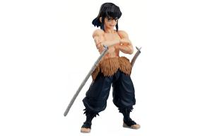 Фигурка aniple inosuke hashibira demon slayer kimetsu no yaiba buzzmod масштаб 1/12 14.5 см Aniplex