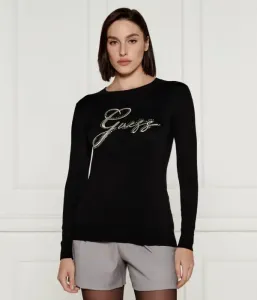 Свитер slim fit Guess Jeans, черный