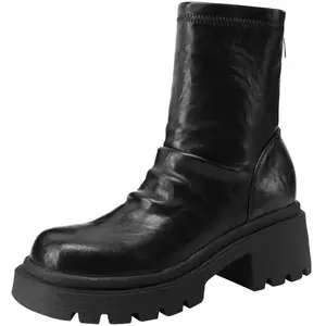 Модные ботинки, ботильоны, около 6 см, женские Mulinsen, Khaki