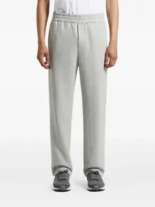 Спортивные брюки с кулиской и вышитым логотипом Peserico, серый
