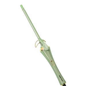 Плойка для завивки Flat Iron Curl 9мм/13мм быстрый нагрев за 30 секунд унисекс Teddy Curl ультратонкие челки AH8100 AUX, зеленый