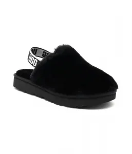 Кожаные домашние туфли K FLUFF YEAH CLOG Ugg, черный