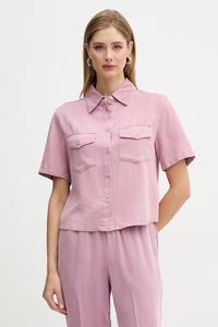 Рубашка amara Silvian Heach, розовый