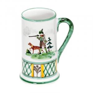 Кружка пивная охотничья Форма-А маленькая 0,3 л Gmundner Keramik, красочный