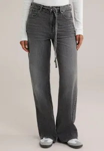 Блу-Ридж, широкие ноги We Fashion, Grey