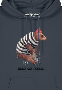 Толстовка с капюшоном TOUR DE FRANZ watapparel, антрацит