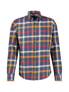 Рубашка на пуговицах классического кроя LERROS, темно-синий