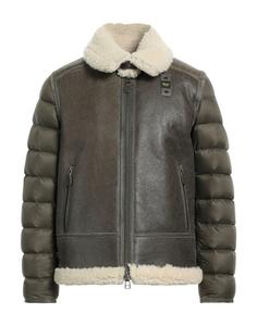 Пуховик Blauer, зеленый