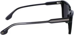 Солнцезащитные очки Victoria Beckham Modified Rectangle VB661S 001, черные, 57 мм, Black