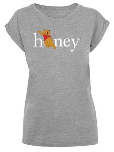 Футболка F4NT4STIC T-Shirt Disney Winnie Puuh Der Bär Honig, пятнистый серый
