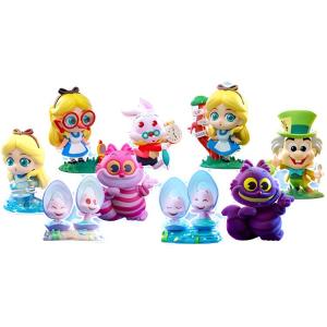 Коллекционная коробка Alice's Adventures In Wonderland COSBI, одиночная мистери-бокс/полный набор 8 шт Hot Toys