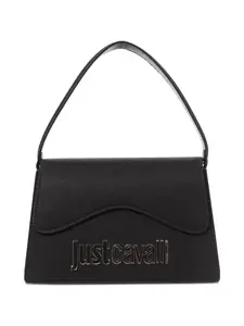 Сумка на плечо с логотипом Just Cavalli, черный