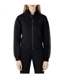 Толстовка из смесовой вискозы без капюшона Guess, черный