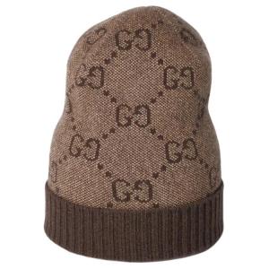 Шляпа из кашемира Gg Gucci, коричневый