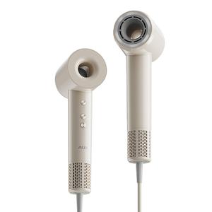 Фен с отрицательными ионами для ухода за волосами, высокая мощность воздуха, тихий для дома AAB-16AG15 AUX, кремовый