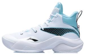 Баскетбольные кроссовки Power 7 мужские, среднего размера, белые/черные/синие Lining