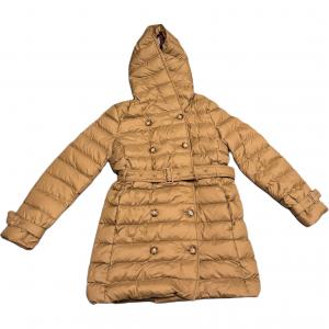 Burberry Пуховик SS25 унисекс коричневый, Brown