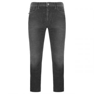 Брюки узкого кроя Emporio J06 со стандартной талией Armani, серый