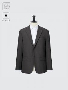 Пиджак Uniqlo, темно-серый