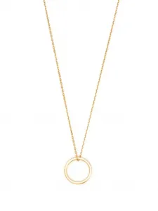 Колье с гравированным логотипом Maison Margiela, золотистый