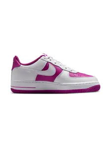 Кроссовки Air Force 1 Low White/Hot Fuchsia Nike Kids, белый
