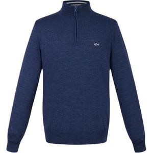 Paul & Shark Толстовка для яхтинга мужская серо-голубая