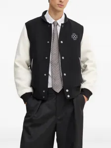 Куртка на пуговицах Benetton, черный