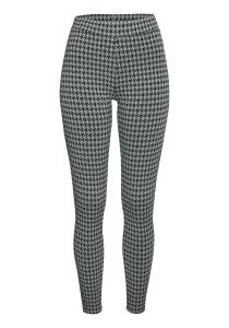 Леггинсы LASCANA, цвет Weiß schwarz grün gemustert