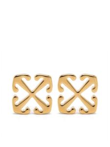 Серьги в форме логотипа Off-White