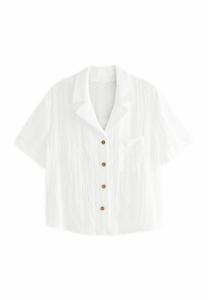 Блуза Next Button-down blouse, White