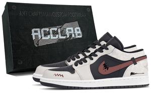 Air 1 легкие увеличивающие рост низкие винтажные баскетбольные кроссовки мужские Jordan, белый/красный