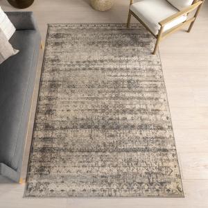 Ковер nuLOOM, 153 x 244 см, Aella Medallion для гостиной, спальни, столовой, Aella Beige