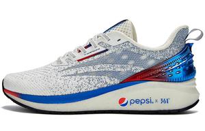 Кроссовки мужские Pepsi X QU!KFOAM Low-Top Feather White/Submarine Blue 361°