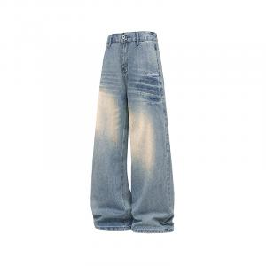 VanCamel Джинсы мужские синие Moderate Straight Fit