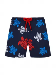 Плавки-шорты с принтом Vilebrequin Kids, синий