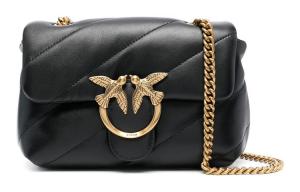 Сумка кросс-боди Puff Sheepskin, женская наплечная сумка PINKO черная