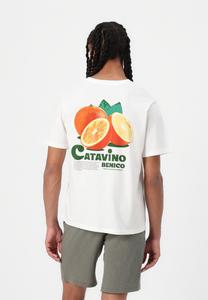 Футболка с принтом JORBRADLEY FRUITS TEE Jack & Jones, кремовый