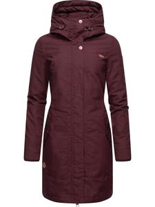 Пуховик ragwear, цвет wine red