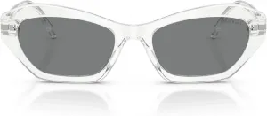 Очки Swarovski womens Sk6048, Transparent/Dark Grey